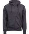 T5435 5435 Tee Jays Fashion Zip Hooded Sweatshirt Dark Grey colour image